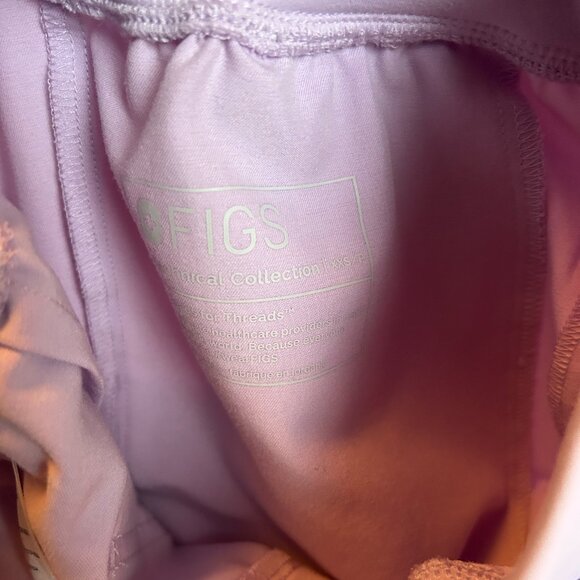 Figs Women's Pink Scrub Top - Picture 4 of 7